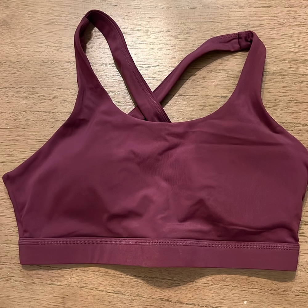 Born Primitive Helix Sports Bra, Medium, Plum